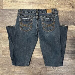 Women’s Aeropostale Y2K 2009 Skinny Jeans Medium Blue 9/10 Regular 30 inch waist